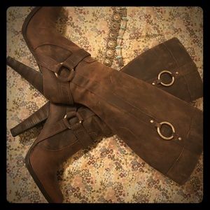 Guess leather boots by Marciano